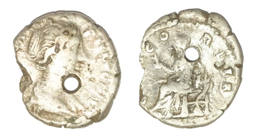 Faustina II Denarius