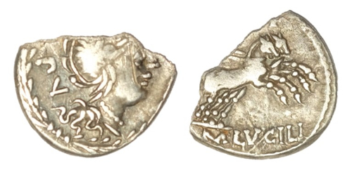 M Lucilus Rufus Denarius